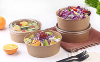 22oz 24oz Disposable Soup Bowls For Takeaway Foods With Eco - Freindly Ink