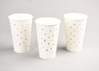 Recyclable Double Wall Paper Cups Disposable For Hot Coffee / Tea