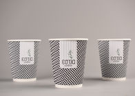 Copos triplos biodegradáveis da parede para beber quente/café, Eco amigável