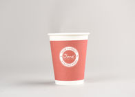 Polyethylene Lamination Custom Printed Single Wall Coffee Paper Cups with Coffee Lids