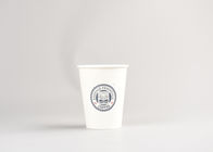 Custom Logo Printing 12oz 330ml Single Wall Coffee Paper Cups with Coffee Lids