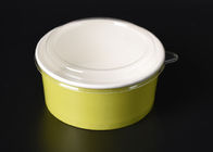 China 1- Bacias de papel descartáveis de impressão de cor para a salada/sopa quente, Eco amigável empresa