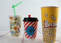 Hot Drink Insulated Paper Cups , 8oz 12oz 16oz Coffee Paper Cups